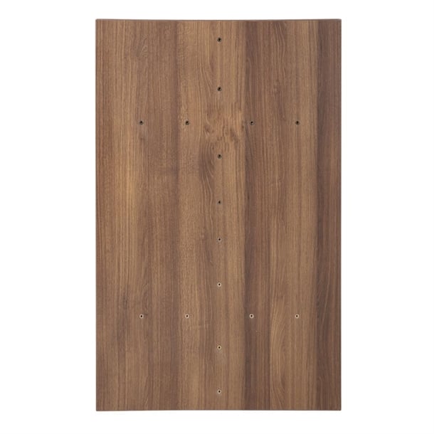 Bolero Pre-drilled Rectangular Table Top Rustic Oak 1100(W) x 700(D)mm dt442