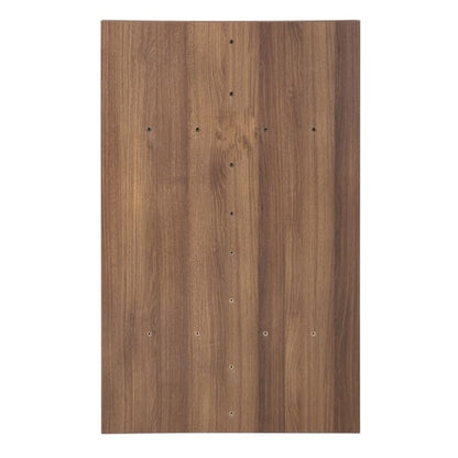 Bolero Pre-drilled Rectangular Table Top Rustic Oak 1100(W) x 700(D)mm dt442
