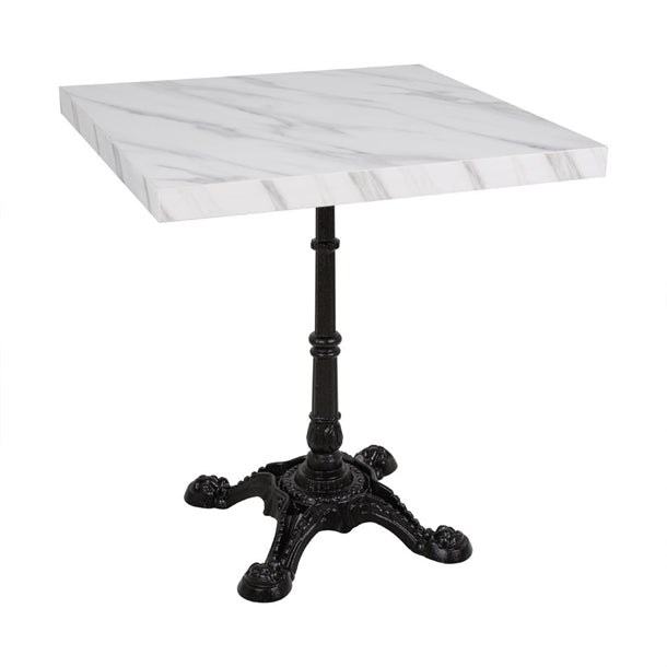 Bolero Pre-Drilled Square Table Top Marble p_dt444