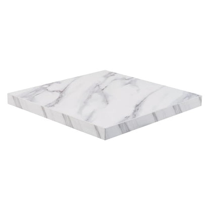 Bolero Pre-Drilled Square Table Top Marble p_dt444