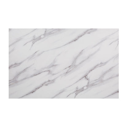 Bolero Pre-Drilled Rectangular Table Top Marble Effect 700mm dt447