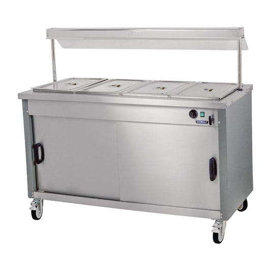 Moffat Mobile Hot Cupboard with Dry Heat Bain Marie 4FBM dt597