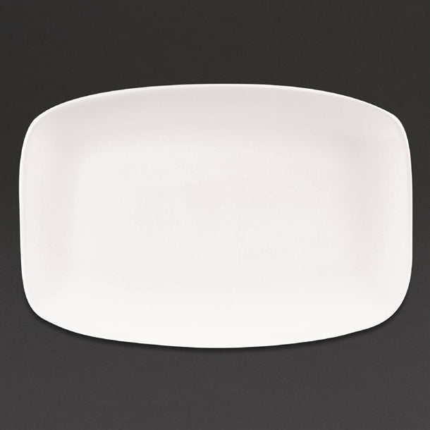 Churchill X Squared Oblong Plates White 199 x 300mm (6 Pack) dw340