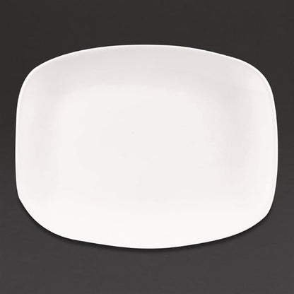 Churchill X Squared Oblong Plates White 202 x 261mm (12 Pack) dw341