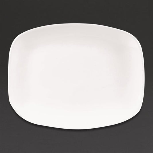 Churchill X Squared Oblong Plates White 202 x 261mm (12 Pack) dw341