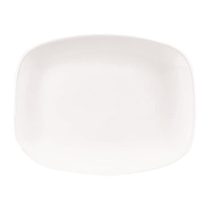 Churchill X Squared Oblong Plates White 202 x 261mm (12 Pack) dw341