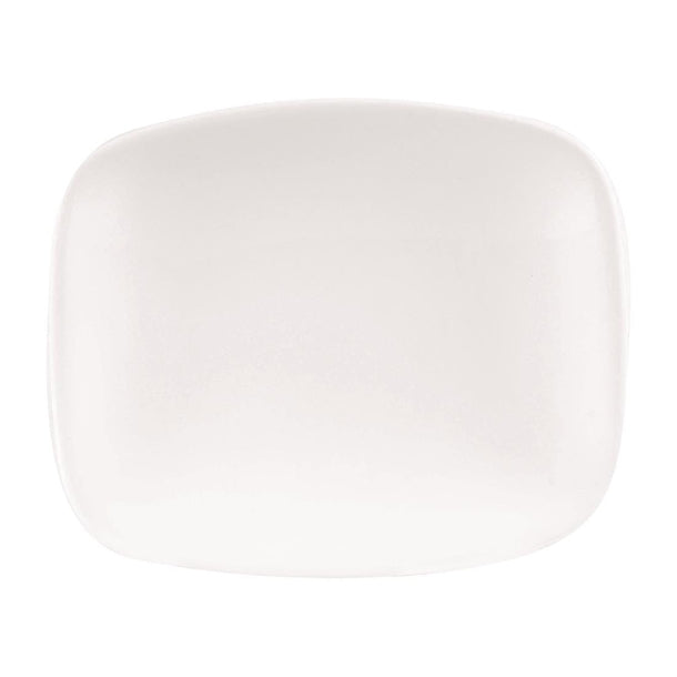 Churchill X Squared Oblong Plates White 126 x 154mm (12 Pack) dw343