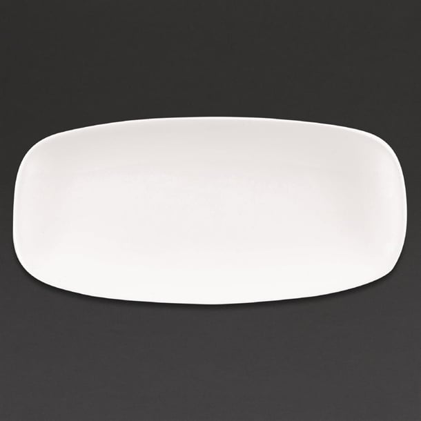 Churchill X Squared Oblong Plates White 127 x 269mm (12 Pack) dw344