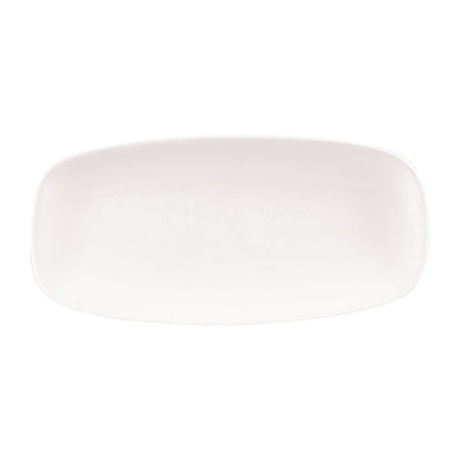 Churchill X Squared Oblong Plates White 127 x 269mm (12 Pack) dw344