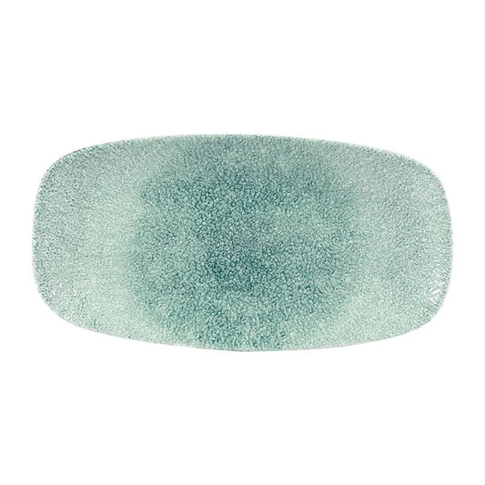 Churchill Studio Prints Raku Rectangular Plates Jade Green 153 x 298mm (12 Pack) dw405