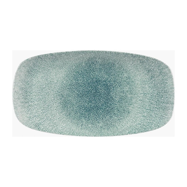 Churchill Studio Prints Raku Rectangular Plates Jade Green 189 x 355mm (6 Pack) dw406