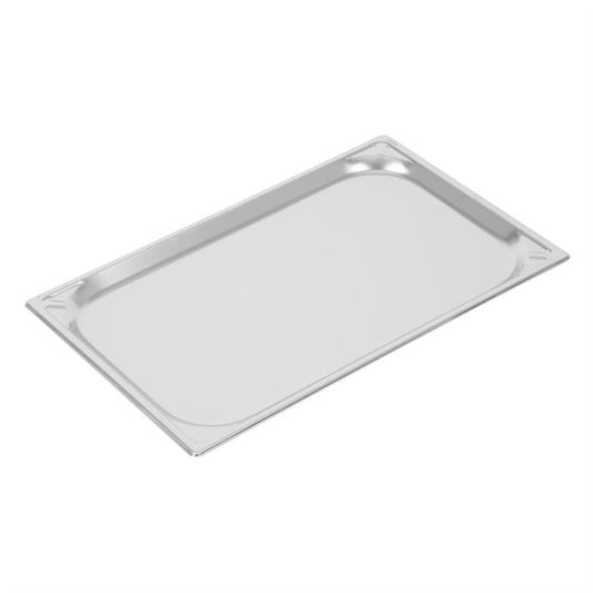 Vogue Heavy Duty Stainless Steel 1/1 GN Pan 20mm dw431