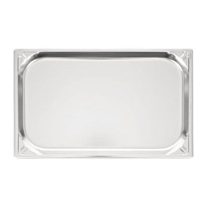 Vogue Heavy Duty Stainless Steel 1/1 GN Pan 20mm dw431