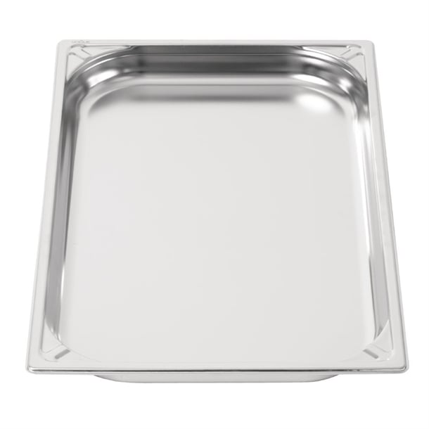 Vogue Heavy Duty Stainless Steel 1/1 GN Pan 40mm dw432
