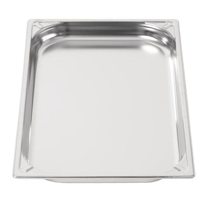 Vogue Heavy Duty Stainless Steel 1/1 GN Pan 40mm dw432