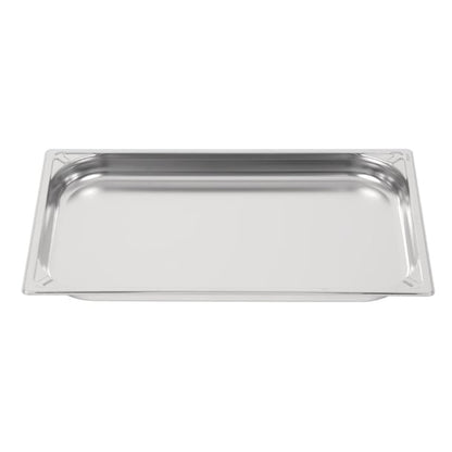Vogue Heavy Duty Stainless Steel 1/1 GN Pan 40mm dw432
