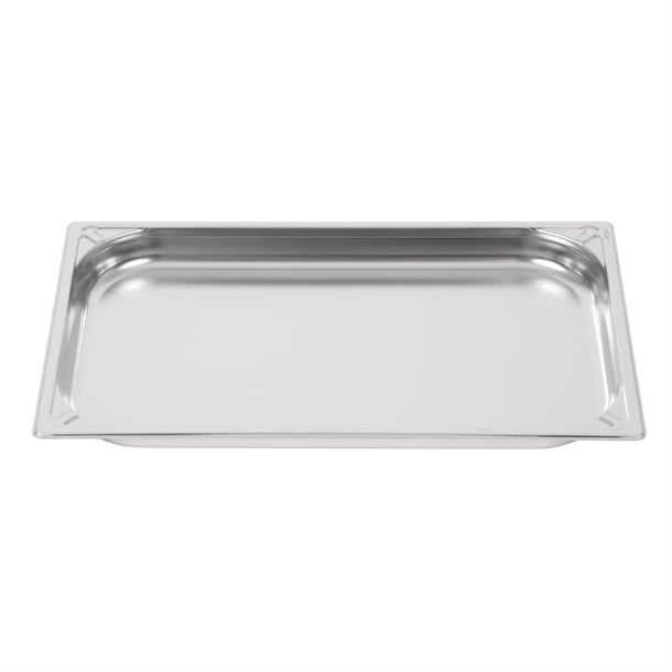 Vogue Heavy Duty Stainless Steel 1/1 GN Pan 40mm dw432