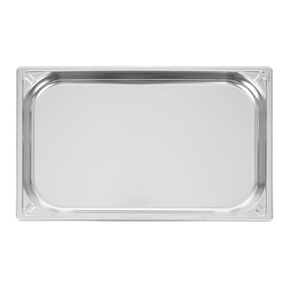 Vogue Heavy Duty Stainless Steel 1/1 GN Pan 40mm dw432