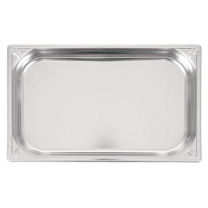 Vogue Heavy Duty Stainless Steel 1/1 Gastronorm Tray 65mm dw433
