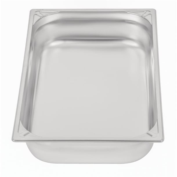 Vogue Heavy Duty Stainless Steel 1/1 Gastronorm Tray 100mm dw434