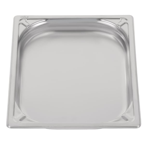 Vogue Heavy Duty Stainless Steel 1/2 GN Pan 40mm dw437