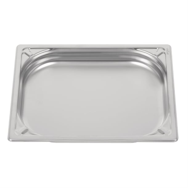 Vogue Heavy Duty Stainless Steel 1/2 GN Pan 40mm dw437