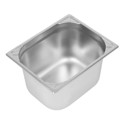 Vogue Heavy Duty Stainless Steel 1/2 Gastronorm Tray 200mm dw441