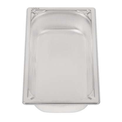 Vogue Heavy Duty Stainless Steel 1/3 Gastronorm Tray 65mm dw442