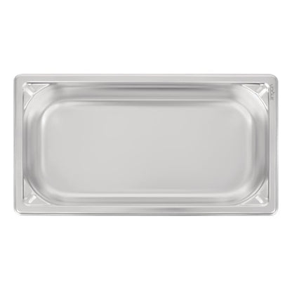 Vogue Heavy Duty Stainless Steel 1/3 Gastronorm Tray 65mm dw442