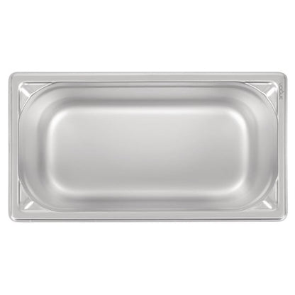 Vogue Heavy Duty Stainless Steel 1/3 Gastronorm Tray 150mm dw444