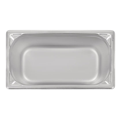 Vogue Heavy Duty Stainless Steel 1/3 Gastronorm Tray 200mm dw445