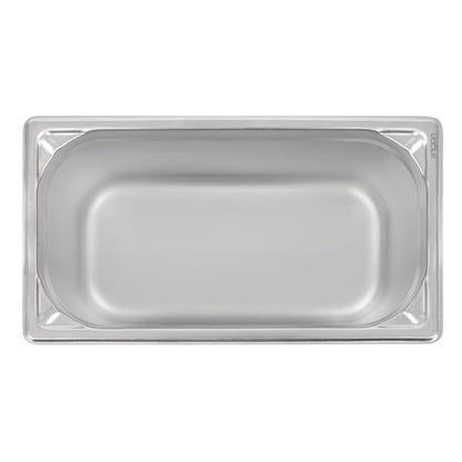 Vogue Heavy Duty Stainless Steel 1/3 Gastronorm Tray 200mm dw445