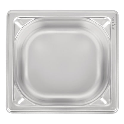 Vogue Heavy Duty Stainless Steel 1/6 Gastronorm Tray 65mm dw449