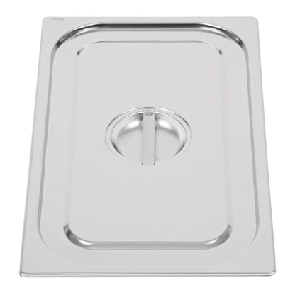 Vogue Heavy Duty Stainless Steel 1/1 Gastronorm Tray Lid dw455