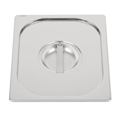 Vogue Heavy Duty Stainless Steel 1/2 Gastronorm Tray Lid dw456