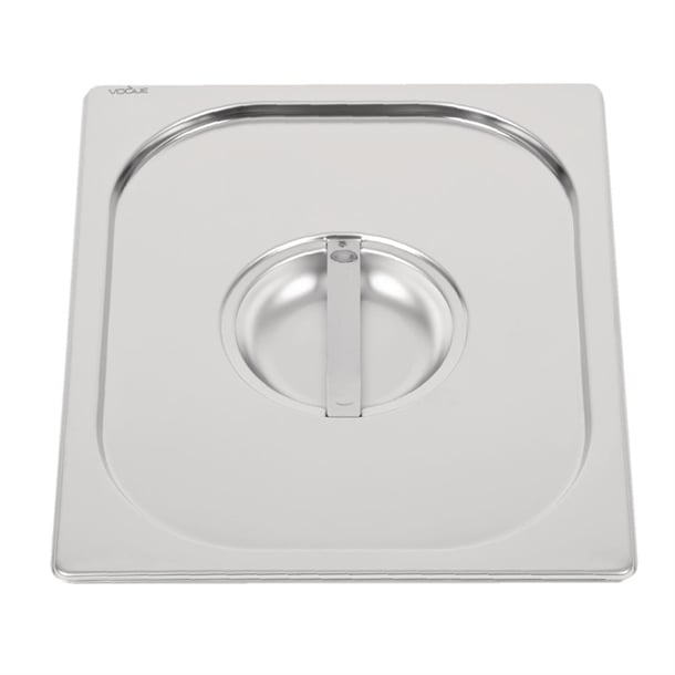 Vogue Heavy Duty Stainless Steel 1/2 Gastronorm Tray Lid dw456