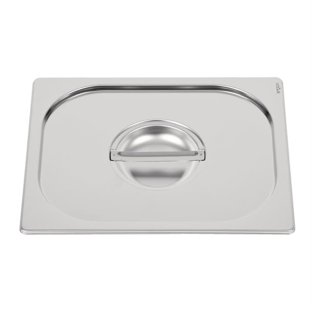 Vogue Heavy Duty Stainless Steel 1/2 Gastronorm Tray Lid dw456