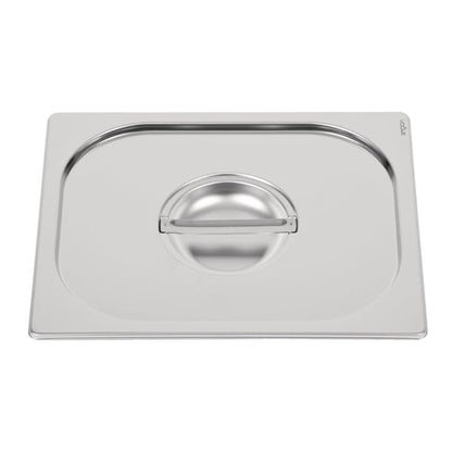 Vogue Heavy Duty Stainless Steel 1/2 Gastronorm Tray Lid dw456