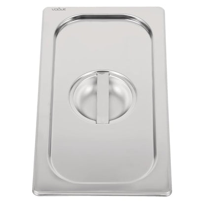Vogue Heavy Duty Stainless Steel 1/3 Gastronorm Tray Lid dw457