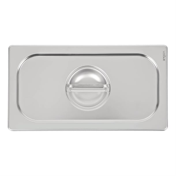 Vogue Heavy Duty Stainless Steel 1/3 Gastronorm Tray Lid dw457