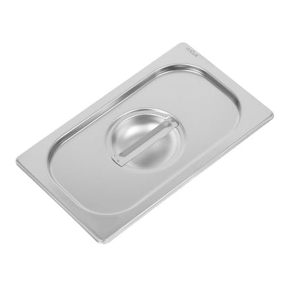 Vogue Heavy Duty Stainless Steel 1/4 Gastronorm Tray Lid dw458