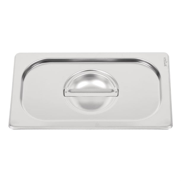 Vogue Heavy Duty Stainless Steel 1/4 Gastronorm Tray Lid dw458