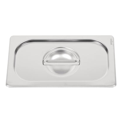 Vogue Heavy Duty Stainless Steel 1/4 Gastronorm Tray Lid dw458