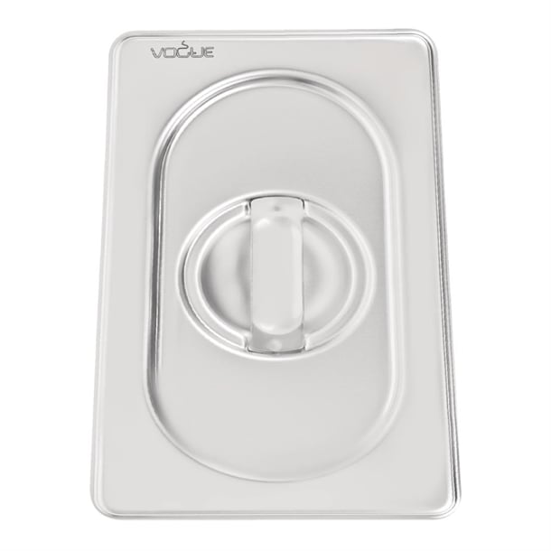 Vogue Heavy Duty Stainless Steel 1/9 Gastronorm Tray Lid dw460