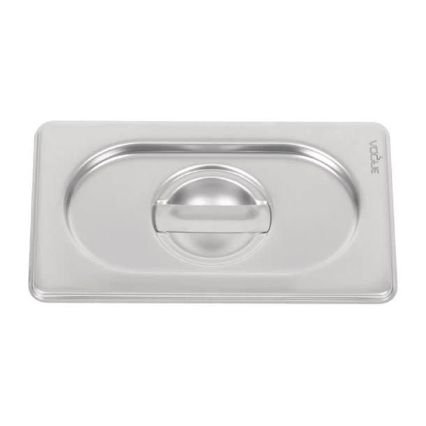 Vogue Heavy Duty Stainless Steel 1/9 Gastronorm Tray Lid dw460