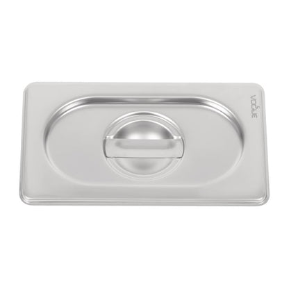 Vogue Heavy Duty Stainless Steel 1/9 Gastronorm Tray Lid dw460
