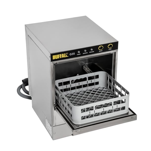 Buffalo Countertop Glasswasher 350x 350mm Baskets dw464