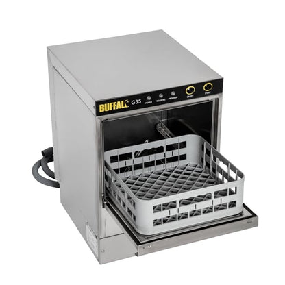 Buffalo Countertop Glasswasher 350x 350mm Baskets dw464