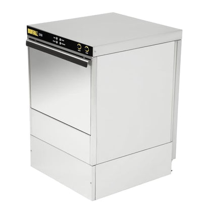 Buffalo Undercounter Glasswasher with Drain Pump 500x500mm Baskets dw468