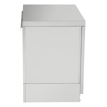 Buffalo Undercounter Dishwasher with Drain Pump 500m x 500mm Baskets dw319